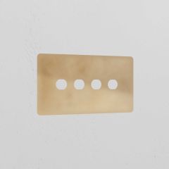 Corston Antique Brass 10473 4G Switch Plate