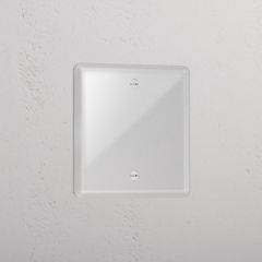 Corston Clear White 10638 1G Blank Plate