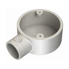 MetPro CL8G Conlok Terminal 1 Way Circular Box 25mm Galvanised Malleable Iron