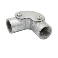 MetPro 20mm Inspection Elbow Galvanised