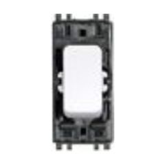 MK 56882BLK Masterseal 2 Way SP 10A Grid Switch Black