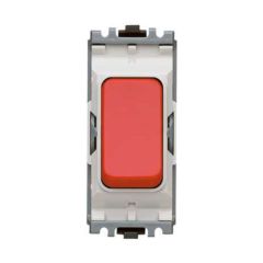 MK K4892RED Grid Plus Switch 2 Way SP Red Rocker 20A