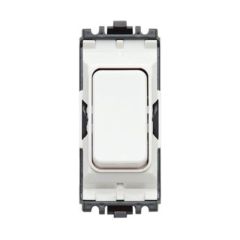 MK K4896WHI Grid Plus Switch 1 Way DP 20A White