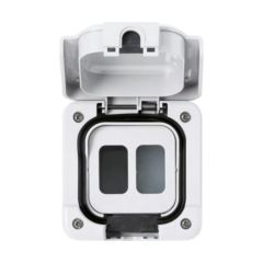 MK K56414WHI Masterseal Plus Enclosure Modular Grid IP66 With 1 & 2 Gang Inserts White