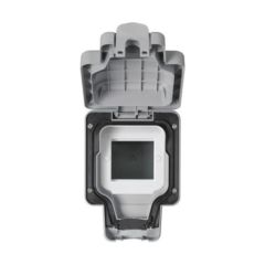 MK K56423GRY Masterseal Plus Enclosure 1 Gang 2 Mod Data IP66 For Euro Modules Grey