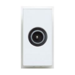 MK K5850WHI Socket 1 Module Digital TV Non Isolated Male White