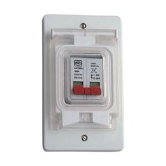 MK VP35WHI Prestige 3D Housing MCB/RCD c/w Cover White