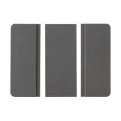 MK VX41CHA Prestige 3D Spacer Socket Part M for Skirting Trunking Charcoal PVC