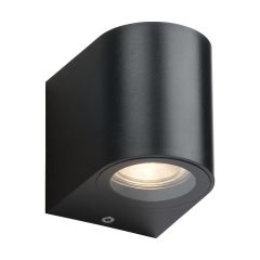 Knightsbridge ALC1BK Alana GU10 Single Wall Light IP65 Black