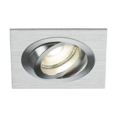 Knightsbridge Amabar GU10 Tilt Downlight Brushed Chrome