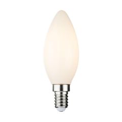 Knightsbridge CLD4ASESO 4W E14 Candle LED Lamp 2700K Frosted Filament Dimmable