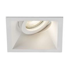 Knightsbridge DIB1TSW Dipa GU10 Anti-Glare Tilt Downlight Square 93mm White