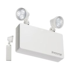 Knightsbridge EMTWINLPC 6W LED Emergency Twin Spot 6000K 3hrNM IP20