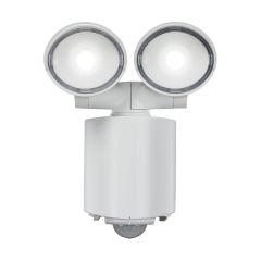 Knightsbridge 16W Compact LED Twin Spot 5000K 1300lm IP55 White