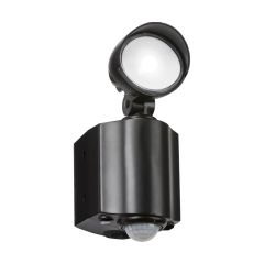 Knightsbridge 8W Compact LED Spot 5000K 610lm IP55 Black