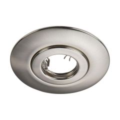 Knightsbridge HCBC Brushed Chrome Hole Convertor Kit MR16 LV