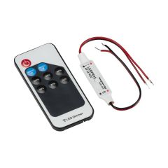 Knightsbridge LEDFRA1 12/24V In-line RF Controller & Remote Dimmer Single Colour