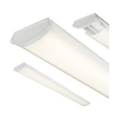 Knightsbridge PRCLEDEM4 4ft LED Surface Linear Batten 4000K 4700lm IP20 43W EM