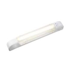 Knightsbridge 6W LED Shaverlight 3000K 450lm White c/w Dual Voltage Socket