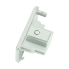 Knightsbridge TRKDE1W 1 Circuit Track Dead End Cap White