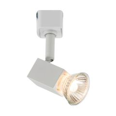 Knightsbridge TRKSP1AW 1 Circuit Track GU10 Spotlight White