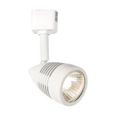 Knightsbridge TRKSP4AW 1 Circuit Track GU10 V4 Adjustable Spotlight White