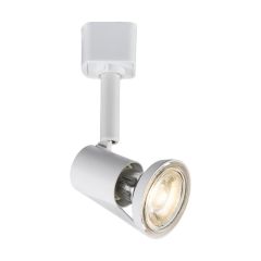 Knightsbridge TRKSP5AW 1 Circuit Track GU10 V5 Adjustable Spotlight White