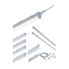 Knightsbridge UCLED18CW 1138mm LED Striplight Linkable 4000K 18W c/w 2m Cord, Coupler, Fixings