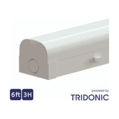 NET LED NET-43-11-98 Foxton Batten Tri-Colour 1800mm (6ft) 32W Emergency