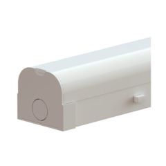 NET LED NET-43-12-98 Foxton Luminaire Batten Linear LED 3000K/4000K/5500K Self-Test Emergency 32W 6ft 1803x70x64mm White