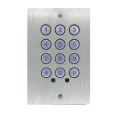 Bell 216F Stainless Steel Illuminated Vandal Resistant Flush Keypad