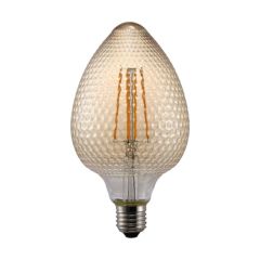 Nordlux 1430070 Lamp Avra Nut LED E27 Filament 360Deg Beam 2W 200lm 230V 2200K Amber