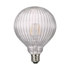 Nordlux 1441070 Lamp Avra Basic Line Stripes LED E27 360Deg Beam 1.5W 150lm 230V 2200K Clear