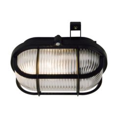 Nordlux 17051003 Skot Oval E27 IP44 Wall Light 60W 230V 18x10x11cm Black