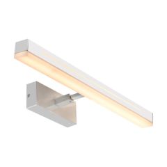 Nordlux 2015411033 Wall Light Otis 60 LED 3000K IP44 16W 1650lm 230V 7.5x60x14.6x7.5cm Chrome