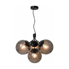 Nordlux 2112153003 Pendant Ivona 4 E27 IP20 4x28W 230V 41.5x54.2x54.2cm Black