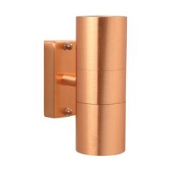 Nordlux 21279930 Tin Double GU10 IP54 Wall Light 2x35W 230V 17x10.5x6cm Copper