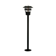Nordlux 25118003 Vejers Garden E27 IP54 Post Light 60W 230V 92x22cm Black