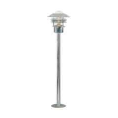 Nordlux 25118031 Vejers Garden E27 IP54 Post Light 60W 230V 92x22cm Galvanised