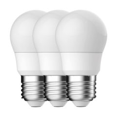 Nordlux 5172014023 LED E27 Lamp G45 Globe Shape 225Deg Beam Pk=3 3.5W 250lm 230V 2700K White