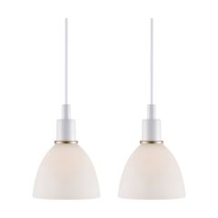 Nordlux 63233001 Ray 2 Kit E14 IP20 Pendant 40W 230V 16.5x12cm White
