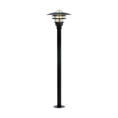 Nordlux 71428003 Lonstrup 32 E27 IP44 Post Light 60W 230V 116x32cm Black