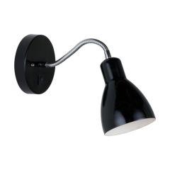 Nordlux 72991003 Cyclone Flex E14 IP20 Wall Light 15W 230V 37x12.5x37cm Black