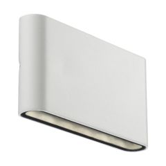 Nordlux 84181001 Kinver LED 3000K IP54 Wall Light 2x6W 570lm 230V 9x17.5x3cm White