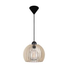 Nordlux 84823014 Chino 25 E27 IP20 Pendant 60W 230V 23x25cm Wood