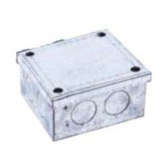 Niglon ABG444 Plain Adaptable Box 100x100x100mm Steel Pre-Galvanised