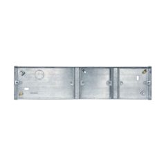 Niglon DES211 Essentials 2x1x1 Gang Back Box 35mm Steel