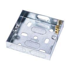 Niglon EPD 1 Gang Switch & Socket Box Standard Pattern 16mm Steel