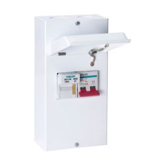 Niglon NFS100 c/w Fuses Main Switch 63/80/100A Steel White