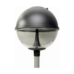 NVC Edmonton NED50/BK/740 Post Top 50W LED Globe 4000K IP54 Black/Clear
